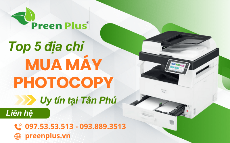 mua máy photocopy Tân Phú